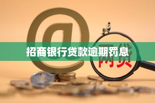 招商银行贷款逾期罚息