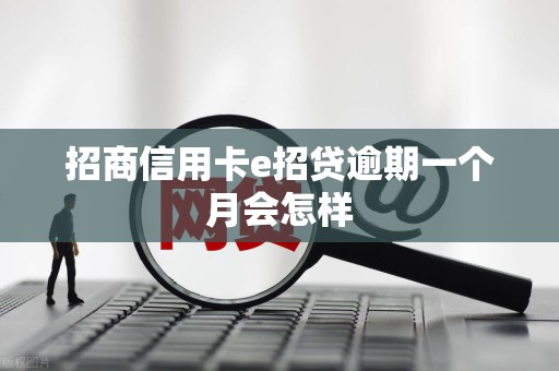 招商信用卡e招贷逾期一个月会怎样
