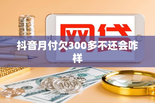 抖音月付欠300多不还会咋样