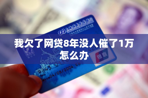 我欠了网贷8年没人催了1万怎么办
