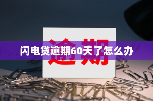 闪电贷逾期60天了怎么办