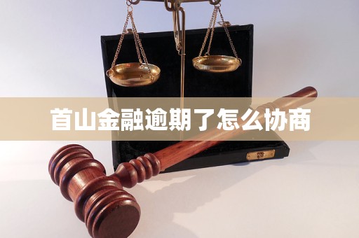 首山金融逾期了怎么协商