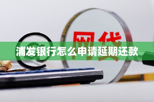 浦发银行怎么申请延期还款