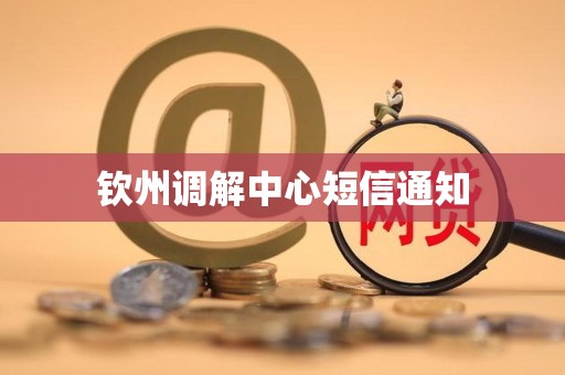 钦州调解中心短信通知