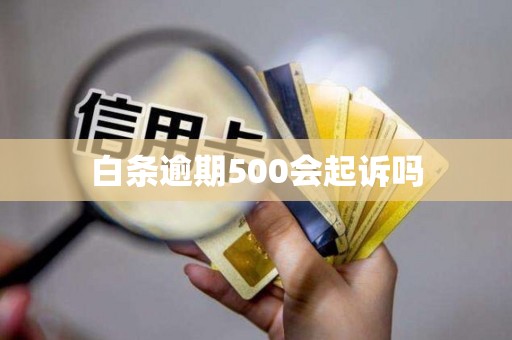 白条逾期500会起诉吗