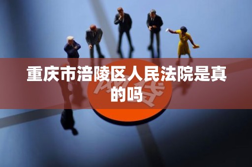 重庆市涪陵区人民法院是真的吗