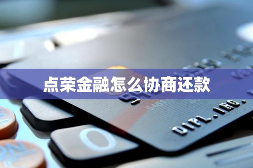 点荣金融怎么协商还款