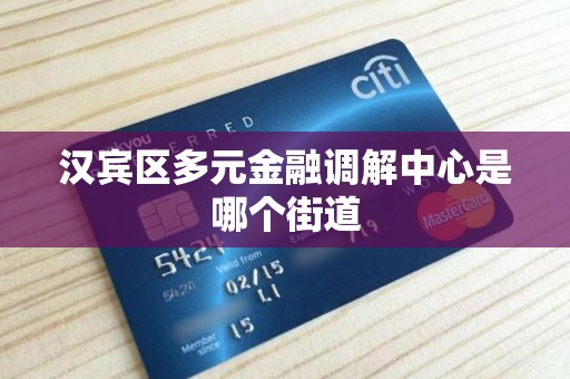 汉宾区多元金融调解中心是哪个街道