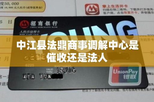 中江县法鼎商事调解中心是催收还是法人