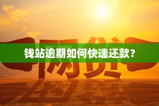 钱站逾期如何快速还款?