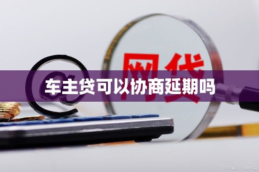 车主贷可以协商延期吗