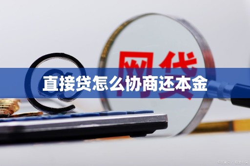 直接贷怎么协商还本金