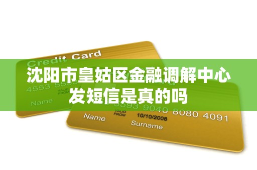 沈阳市皇姑区金融调解中心发短信是真的吗
