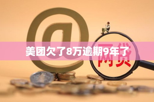 美团欠了8万逾期9年了