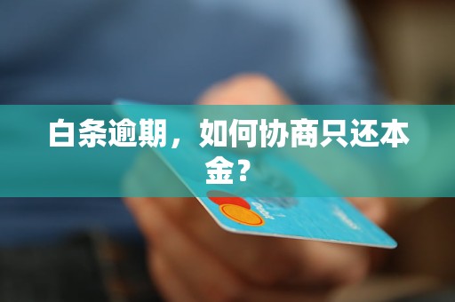 白条逾期，如何协商只还本金？