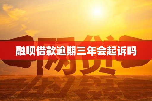 融呗借款逾期三年会起诉吗