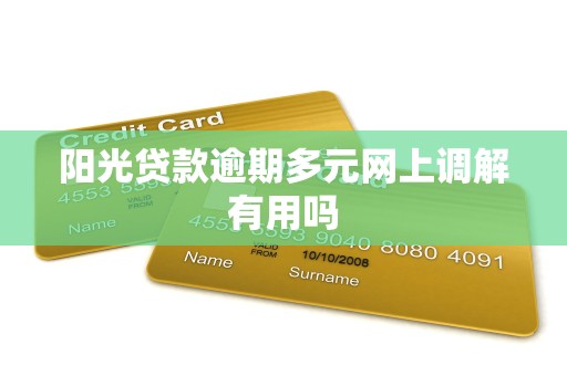 阳光贷款逾期多元网上调解有用吗