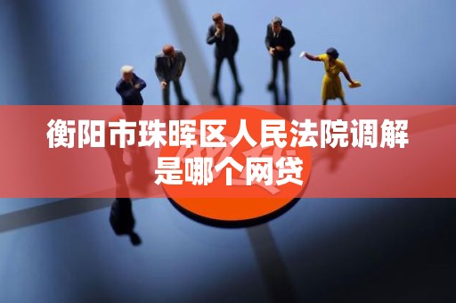 衡阳市珠晖区人民法院调解是哪个网贷