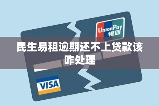 民生易租逾期还不上贷款该咋处理