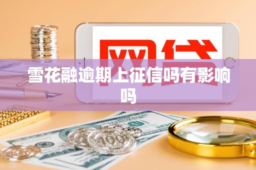 雪花融逾期上征信吗有影响吗