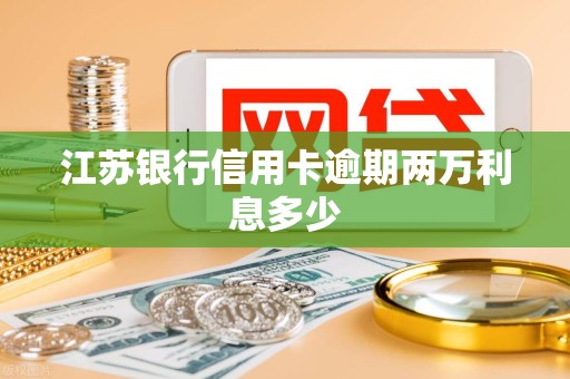 江苏银行信用卡逾期两万利息多少