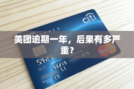 美团逾期一年,后果有多严重?