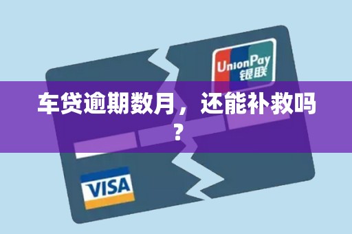 车贷逾期数月，还能补救吗？