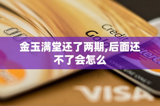 金玉满堂还了两期,后面还不了会怎么