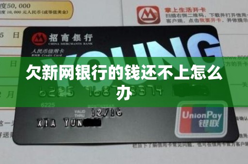 欠新网银行的钱还不上怎么办