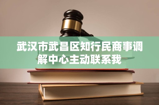武汉市武昌区知行民商事调解中心主动联系我