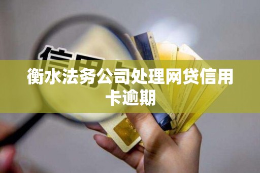 衡水法务公司处理网贷信用卡逾期
