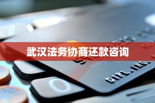 武汉法务协商还款咨询