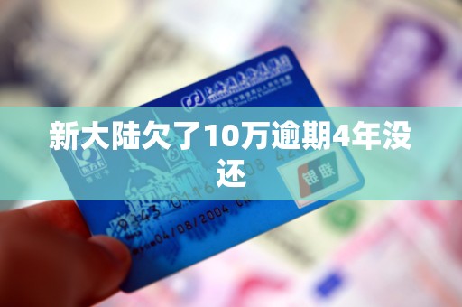 新大陆欠了10万逾期4年没还