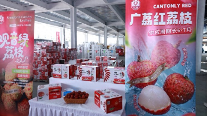 广东荔枝甜蜜了上海滩