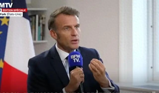 法国总统马克龙：如果特朗普真想要诺贝尔和平奖，就应推动结束加沙战争