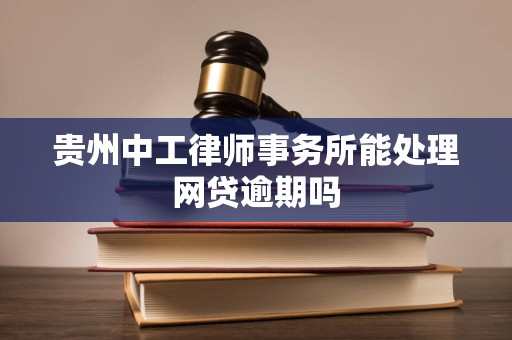 贵州中工律师事务所能处理网贷逾期吗