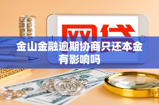 金山金融逾期协商只还本金有影响吗