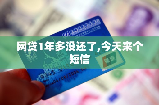网贷1年多没还了,今天来个短信
