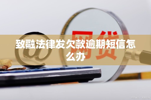 致融法律发欠款逾期短信怎么办